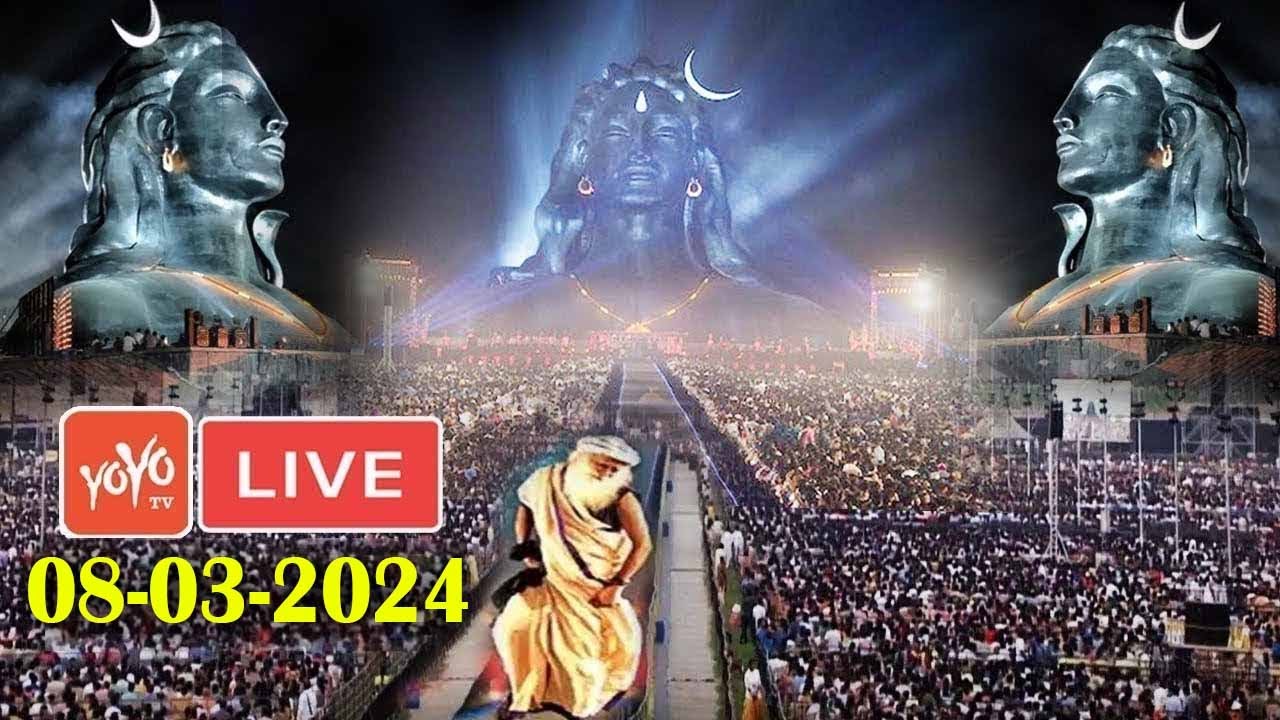 LIVE Maha Shivaratri 2024 Sadhguru Live from Isha Yoga Center
